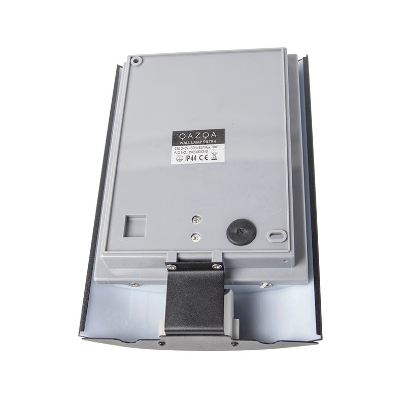 Buiten wandlamp zwart IP44 met bewegingssensor - Miro
