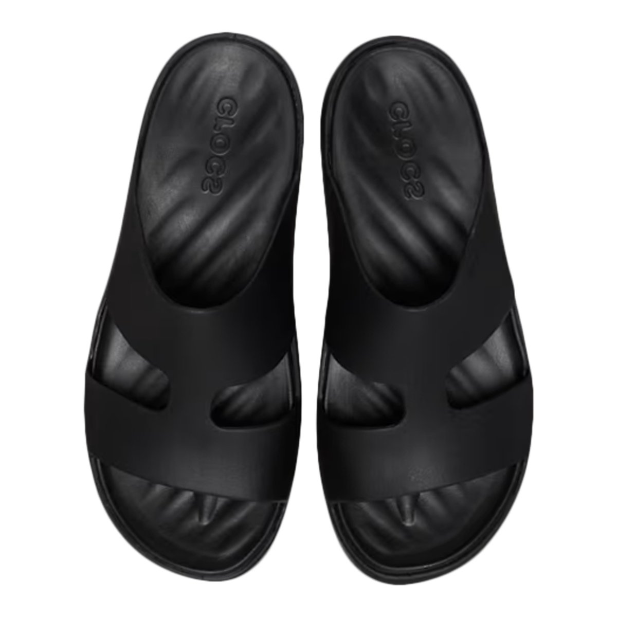 CROCS-Getaway_plat-Tongs sandales - Platforme - Noir