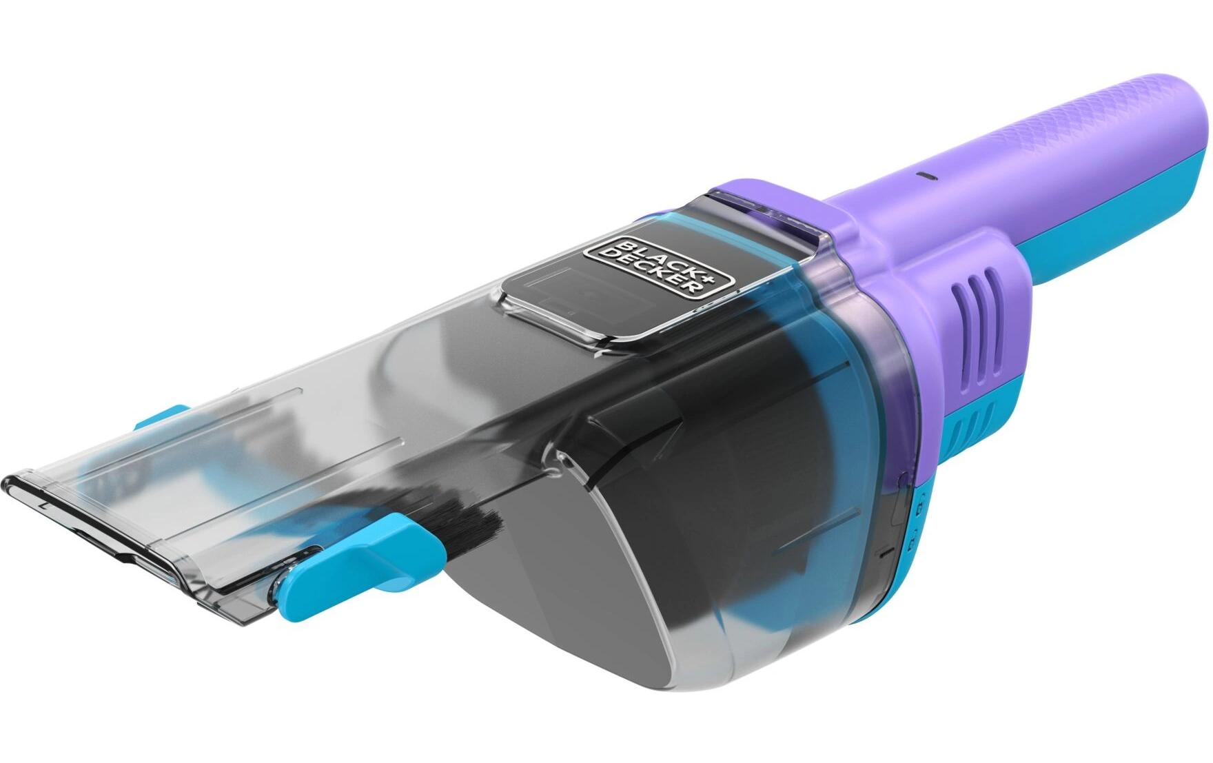 Akku-Handsauger NVD220BP-QW Hellblau/ViolettHandstaubsauger mit Tierhaar-Zubehör