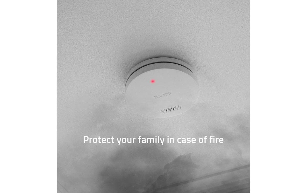 Hombli Smart-Home-Steuerelement »Smart Smoke Detector 85 dB Weiss«
