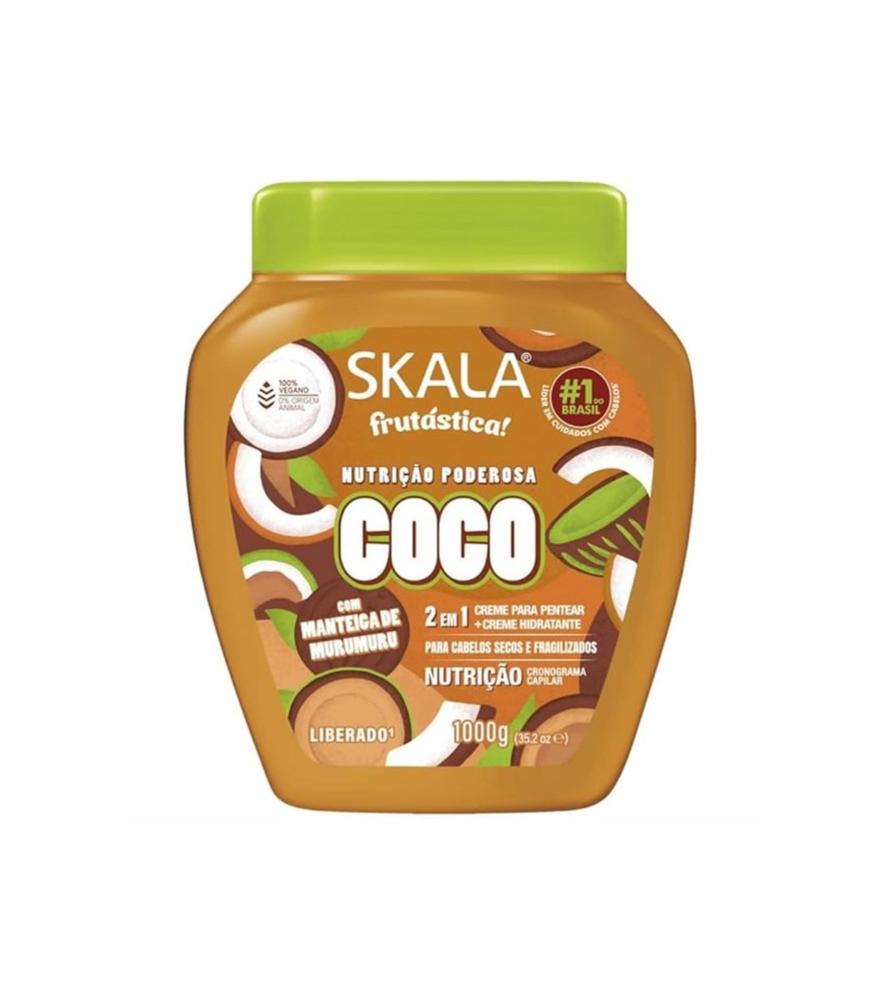 Skala - *Fruitastic!* - Condicionador hidratante sem enxágue Coconut