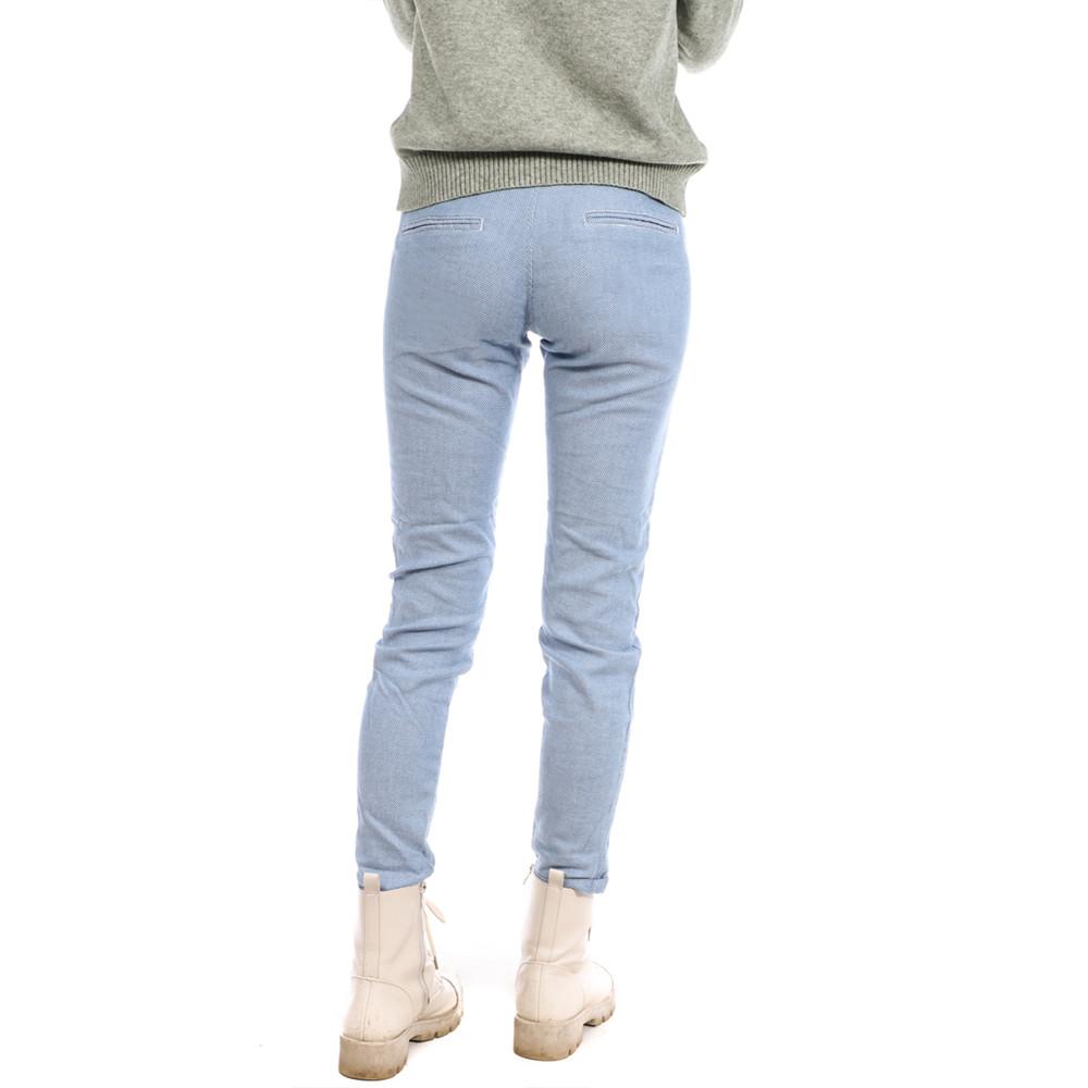 Teddy Smith Pantalon en Toile Bleu Femme Teddy Smith Amber