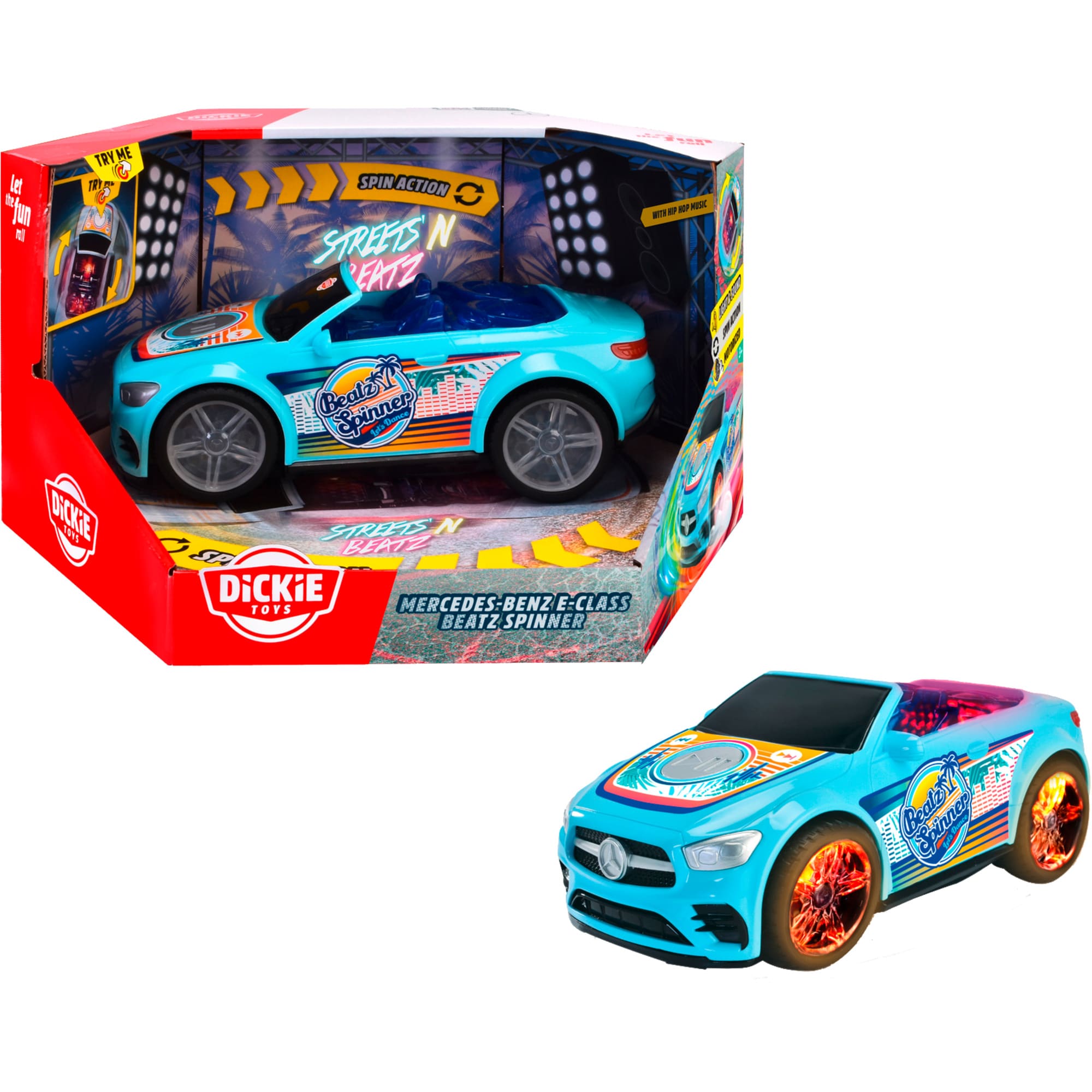 Simba Spielfahrzeug Mercedes E-Klasse Beatz Spinner