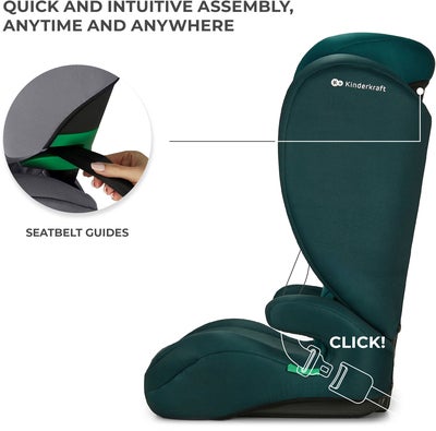 Kinderkraft I-SPARK i-Size Beltestol, Green