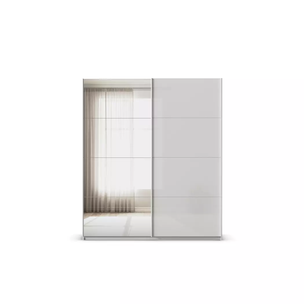 Schwebetürenschrank Quadra 181 x 210 cm