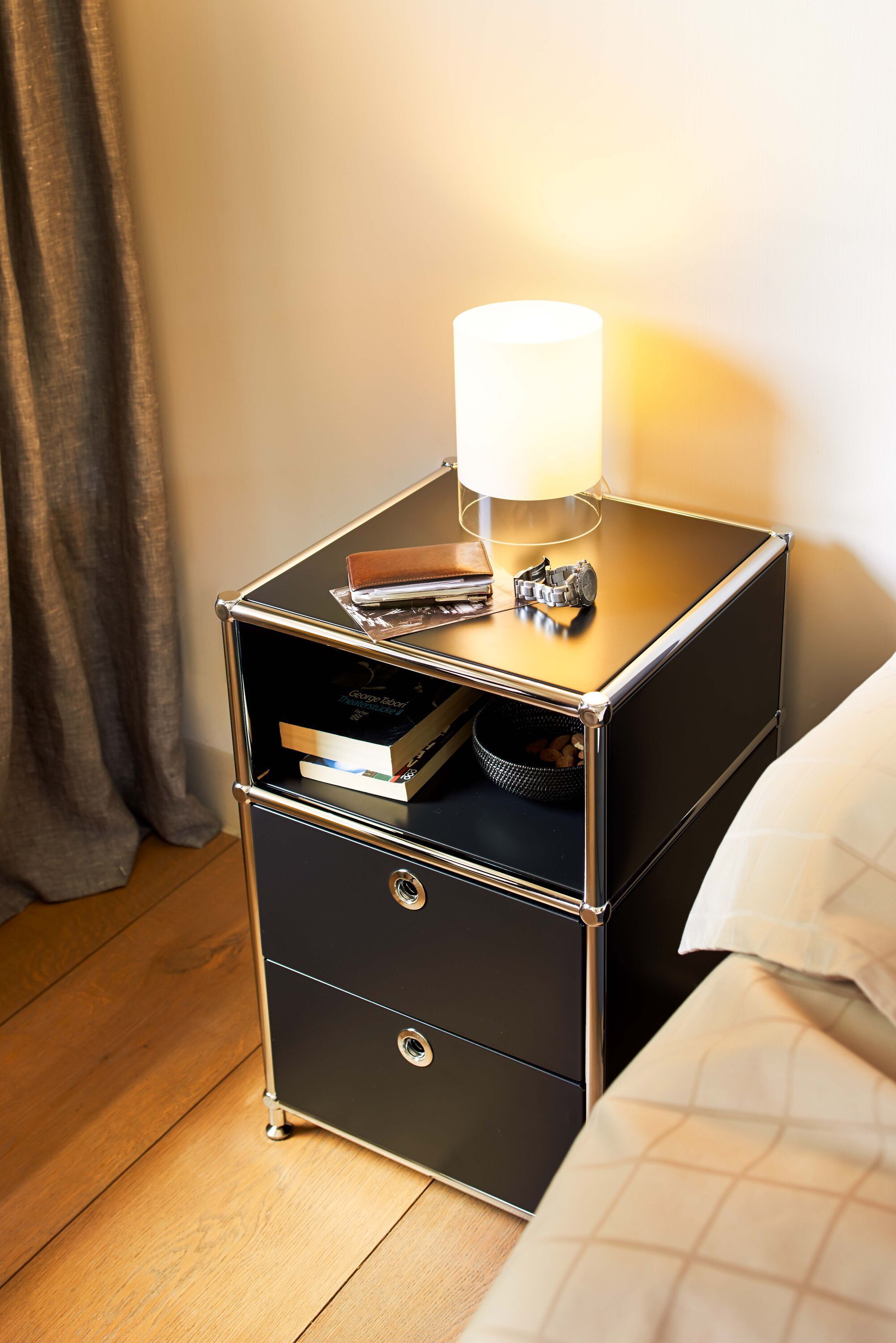 FLEXCUBE Korpus - Schwarz / B: 40.0 cm x T: 40.0 cm x H: 62.5 cm