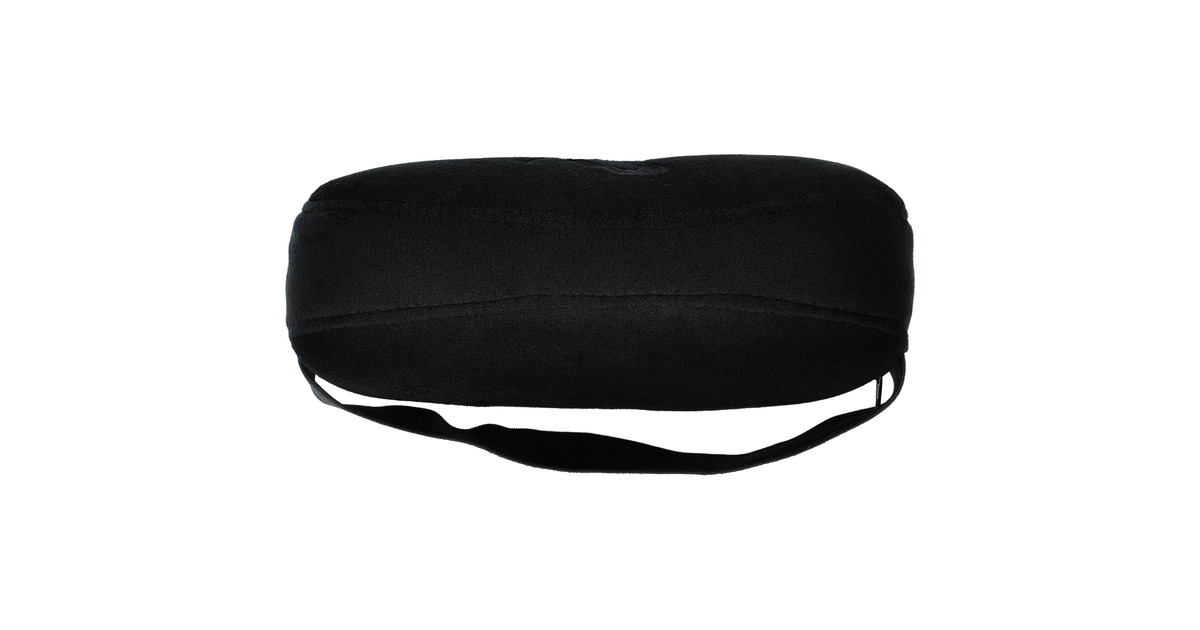 ArozziNeck Pillow - Velvet - Black nekkussen  (Zwart)