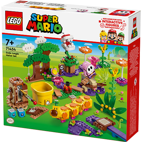 LEGO Super Mario Sodajungle-skabersæt Wiggler 71434