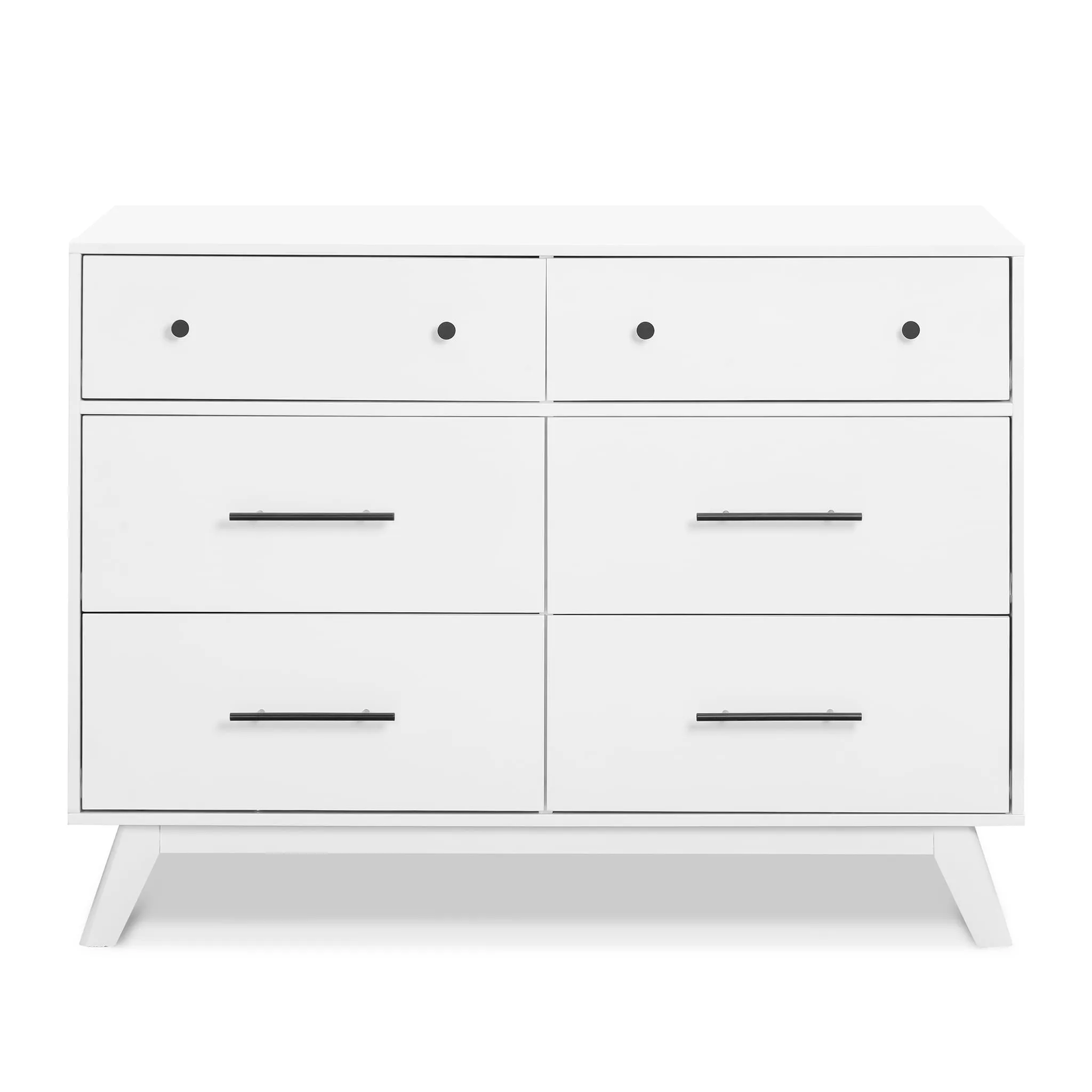 DaVinci Bureau 6 Tiroirs Otto - Blanc