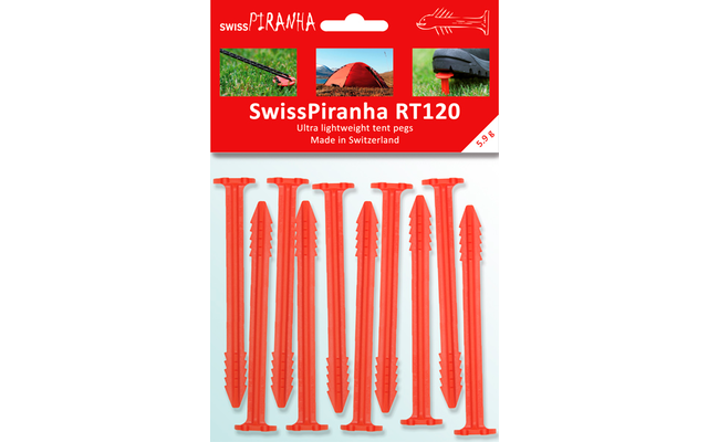 Swiss Piranha RT120 Zelthering rot 12 cm