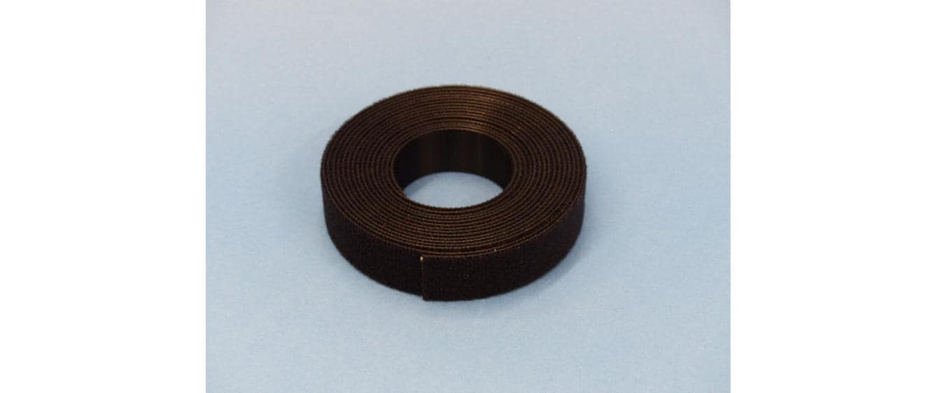 Klettband-Rolle ETN Fast-Strap Schwarz 20 mm x 3 mKlett-Kabelbinder, 20 mm x 3 m, Schwarz