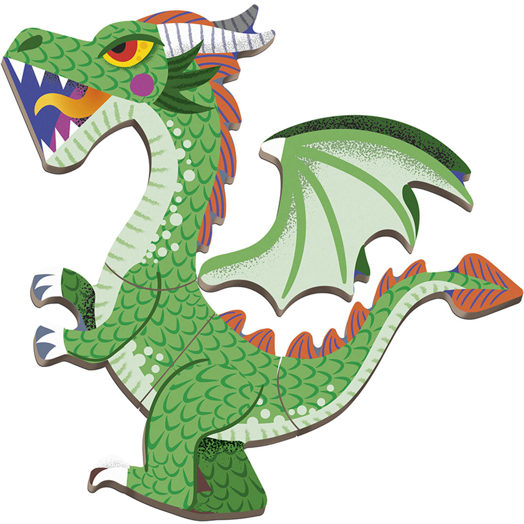 Janod magneetboek dragons - 53st