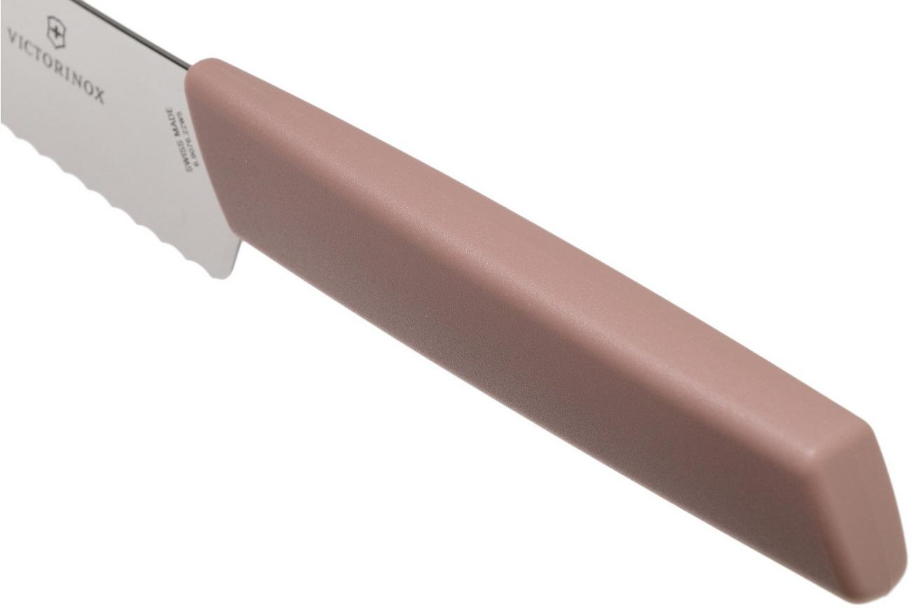 Victorinox Swiss Modern broodmes 22 cm, roze