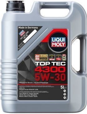 Liqui Moly - Top Tec 4300 - Motorolie - 5W30 - 5L