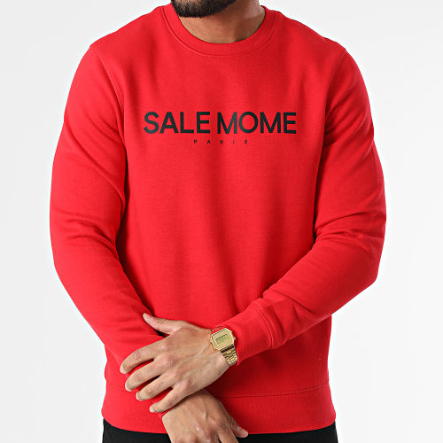 Sweat Crewneck Gorille Rouge Noir