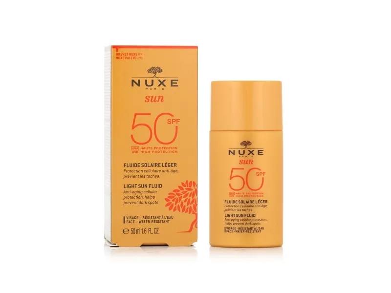Nuxe Sun Light Fluid High Protection SPF50 - Dame - 50 ml
