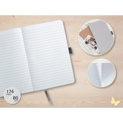 Carnet de notes Jolie Beauty 'Autumn Linear Leaves'