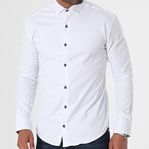 Chemise Manches Longues Blanc