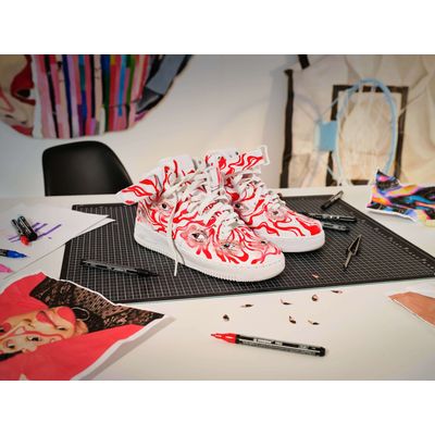 STABILO FREE Candy - Pack de 5 marqueurs acryliques - pointe moyenne - T300