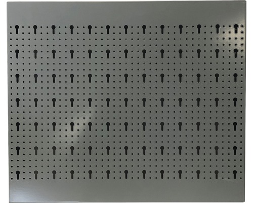 Industrieel LW1 SL sleutelgat geperforeerd paneel 590 x 550 x 30 mm grijs 22 gaten