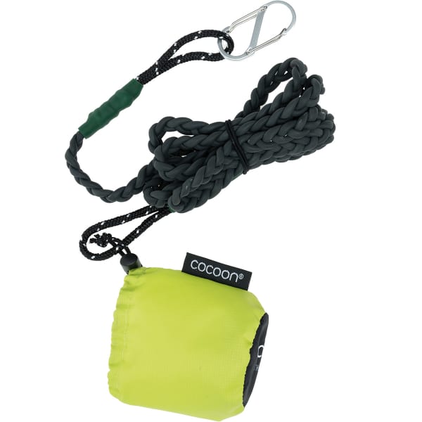 Drap sac de couchage COCOON TRAVEL CLOTHESLINE CHARCOAL/PINETREE