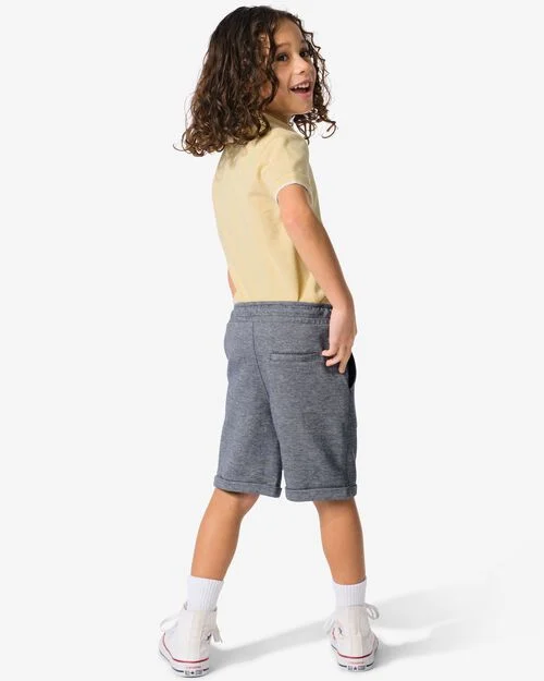 short enfant bleu