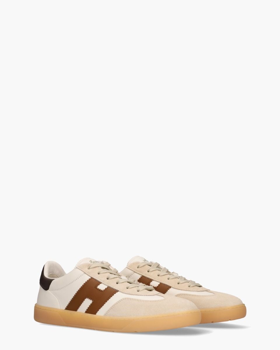 Hogan Cool Off-White/Bruin Herensneakers