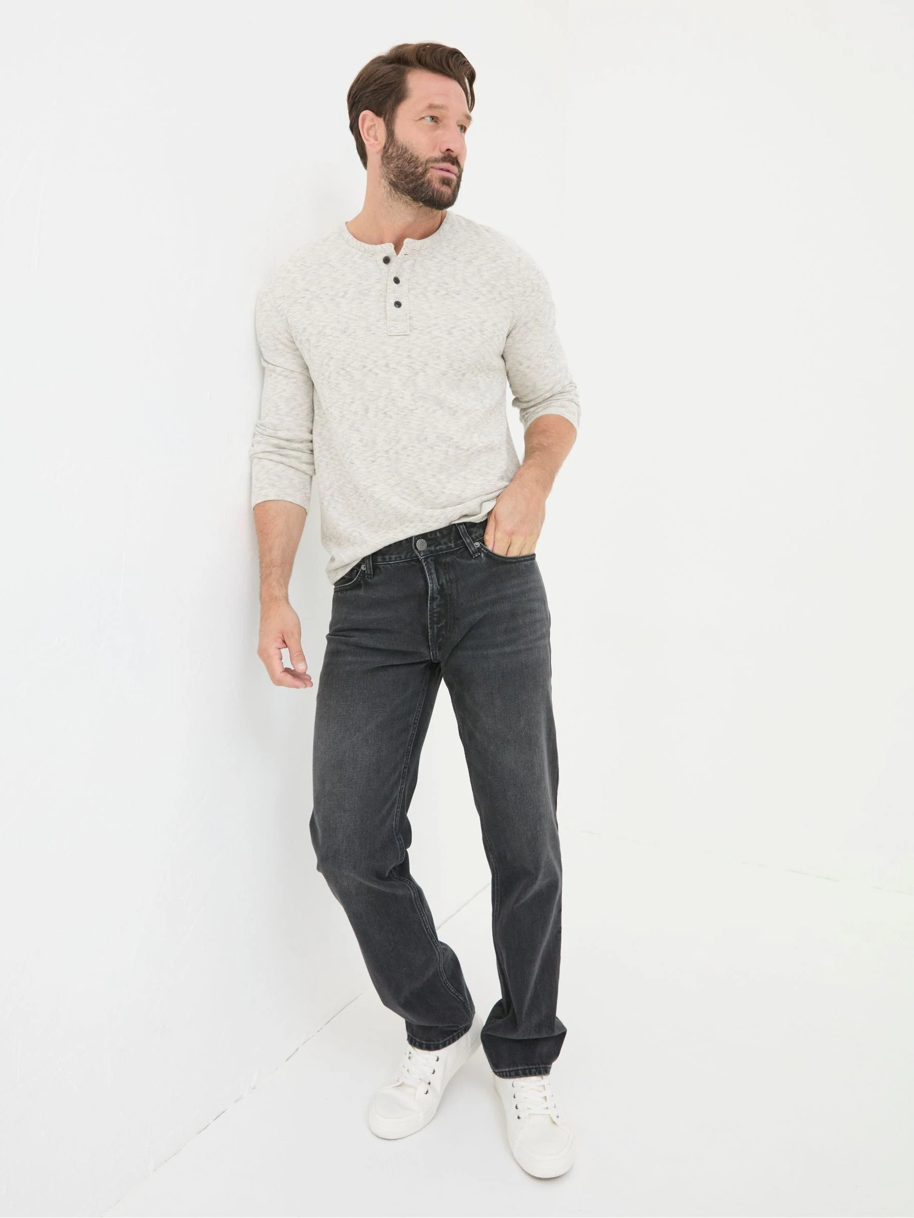 Zwarte wassing - FatFace-jeans