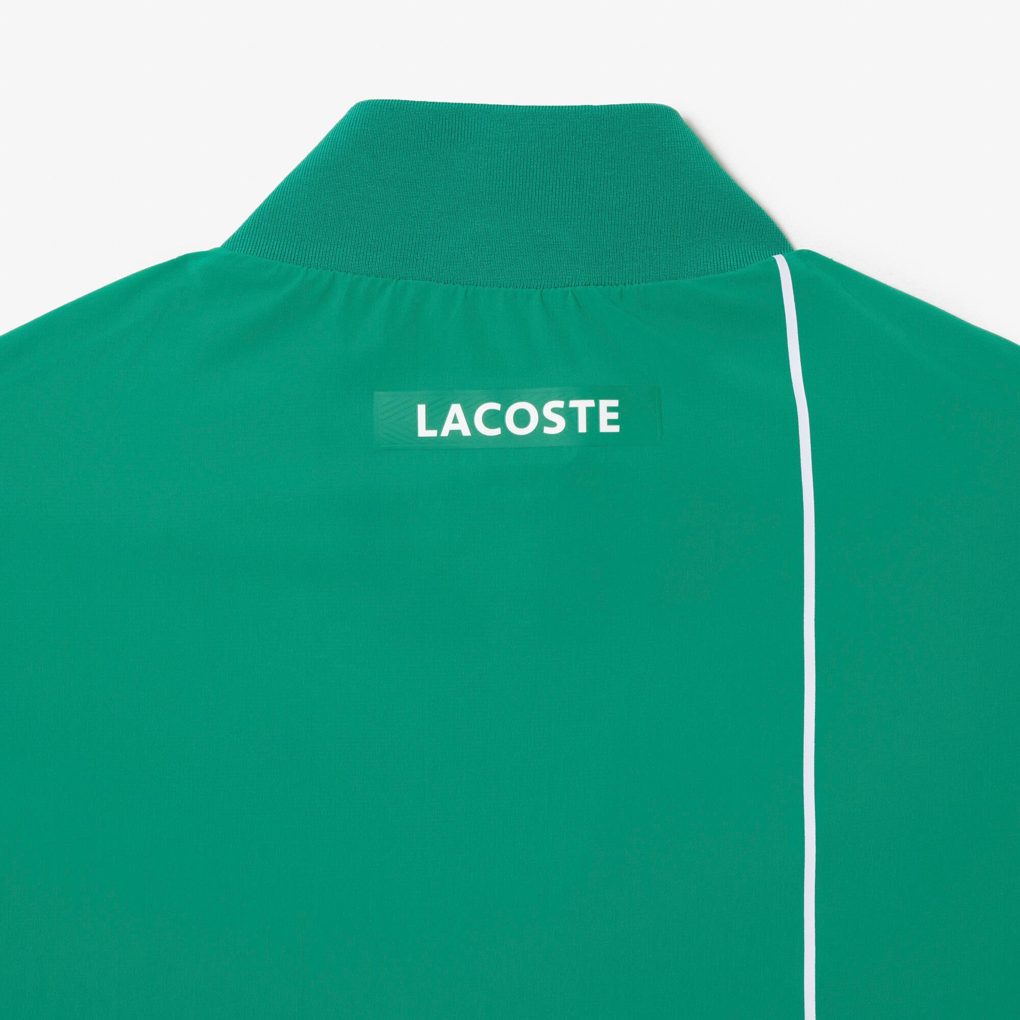 Veste d'après match homme Lacoste SPORT x Novak Djokovic Manteaux & Vestes - Vert - Lacoste - Homme