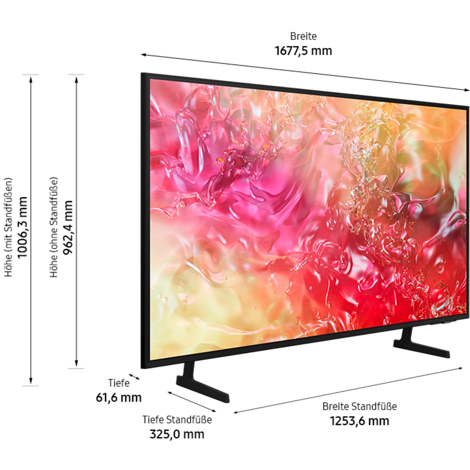 Samsung LED-Fernseher GU-65DU7199