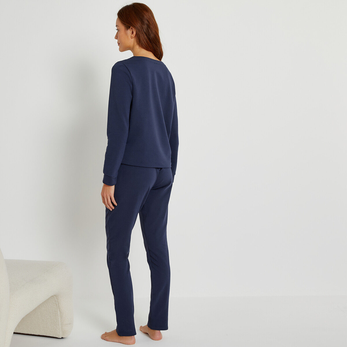 LA REDOUTE COLLECTIONS<br>Pijama de lã de 2 peças
