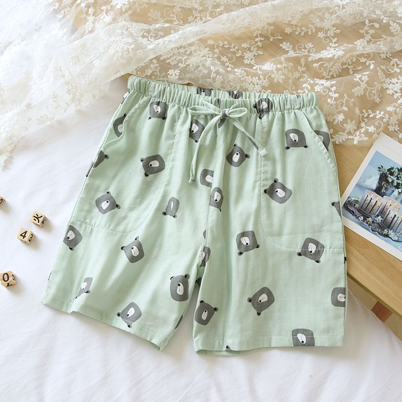 MelMount - Pyjamashorts met bijpassende print voor koppels