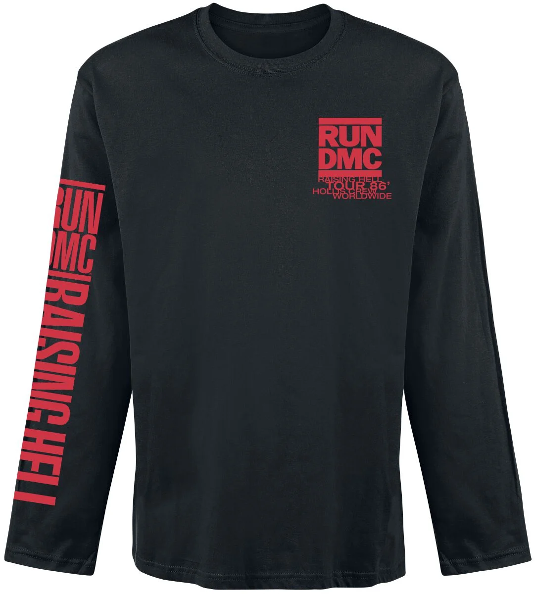 Raising Hell Tour 86 | Run DMC T-shirt manches longues