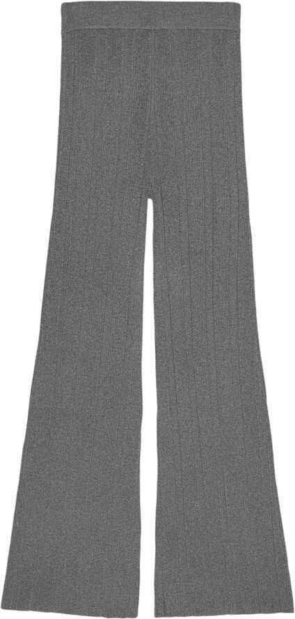 REMAIN Rib Knit Pants Granite gray