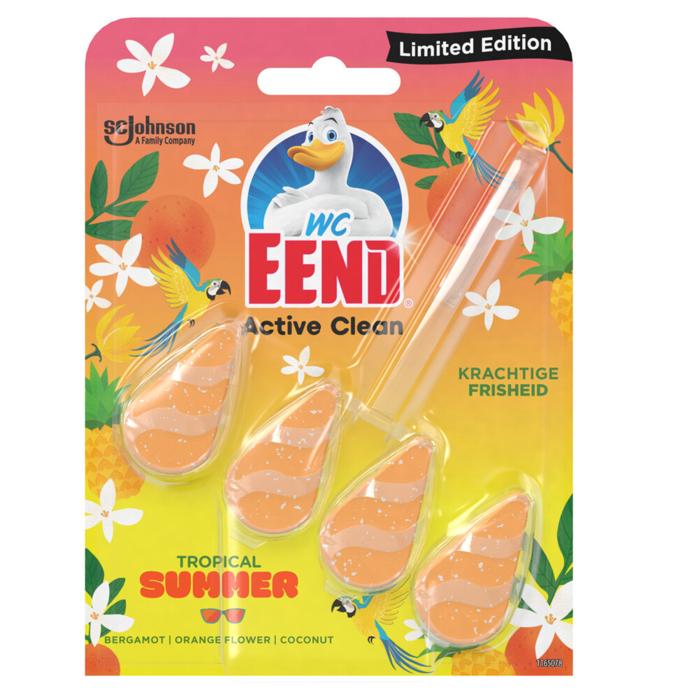 WC Eend Active Clean Toiletblok Tropical Summer38,6 ml