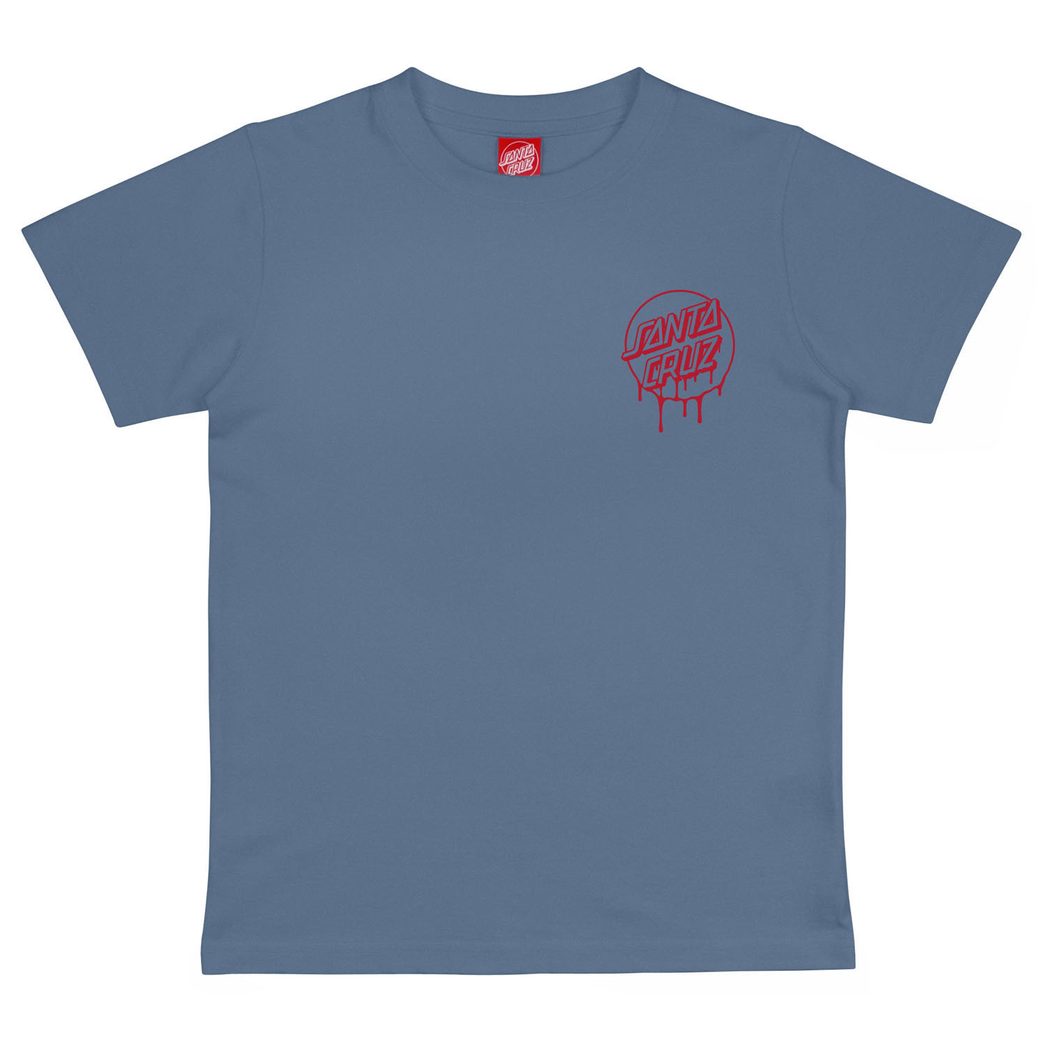 Santa Cruz Youth Popsicle Hand T-Shirt Dusty Blue