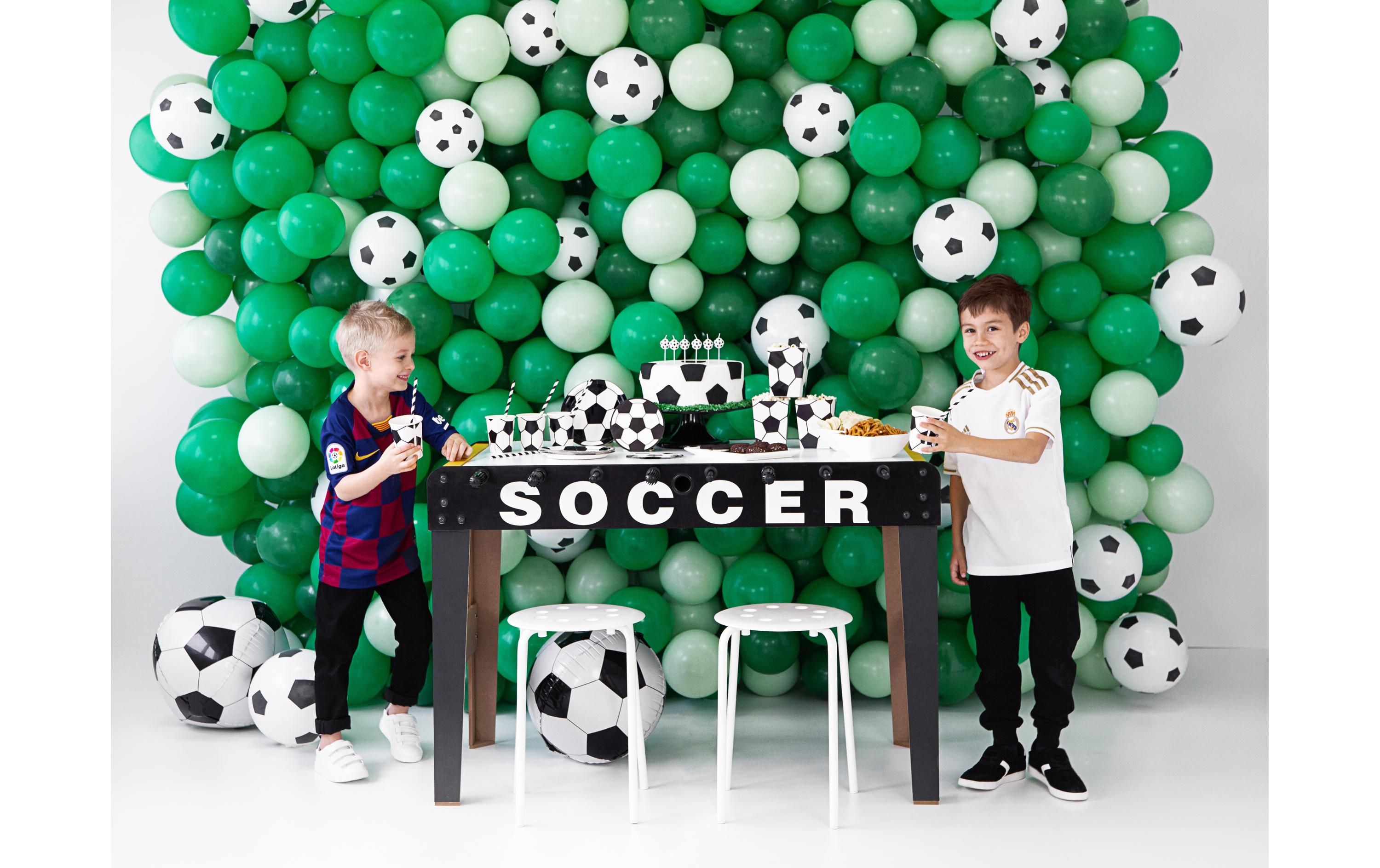 Kerze Fussball 6 StückGeburtstagskerzen