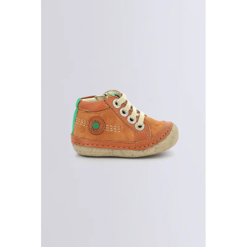 SONISTREET CAMEL BOTTILLONS Cuir Garçon