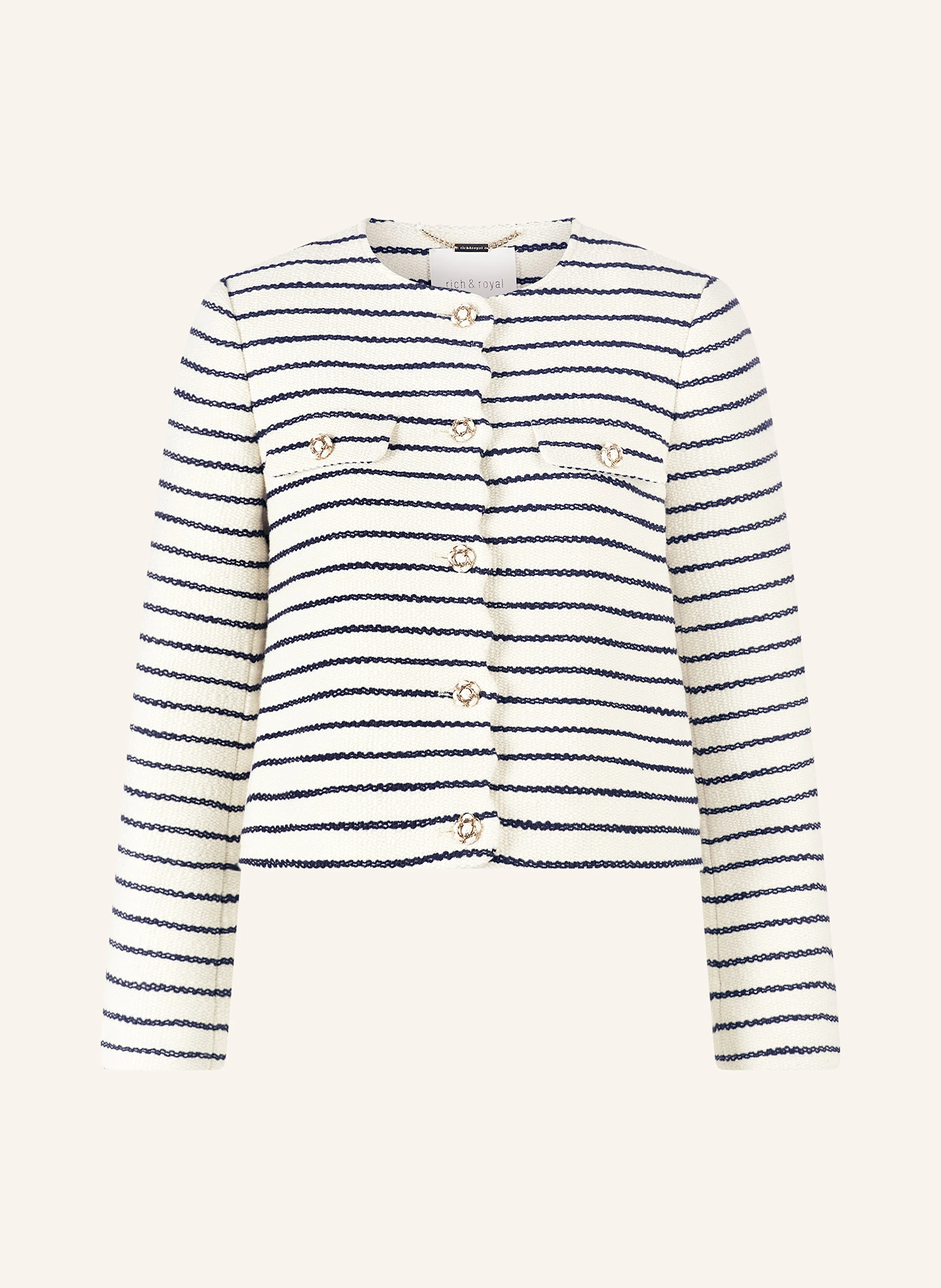 Rich & Royal Bouclé-Jacke