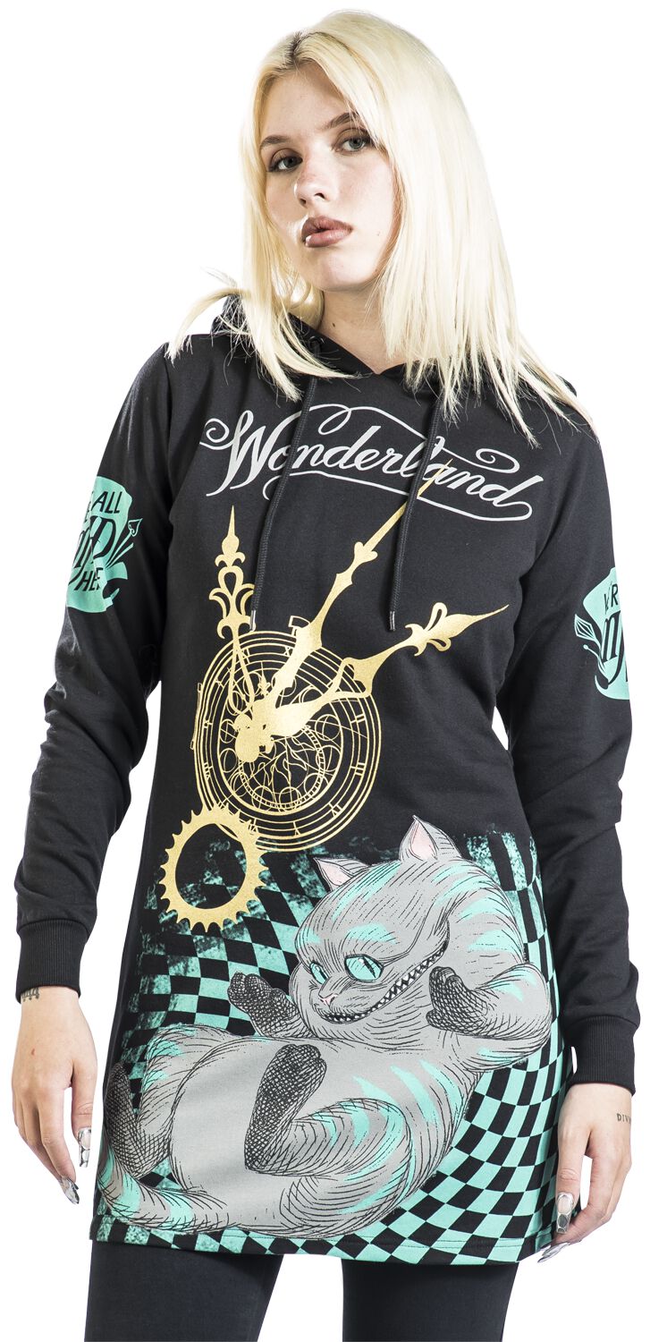 Mad cat | Alice Au Pays Des Merveilles Robe mi-longue