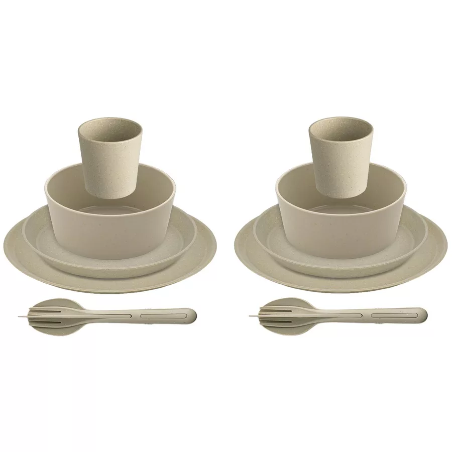 Koziol Geschirrset Connect Set Helsinki 10er Set beige