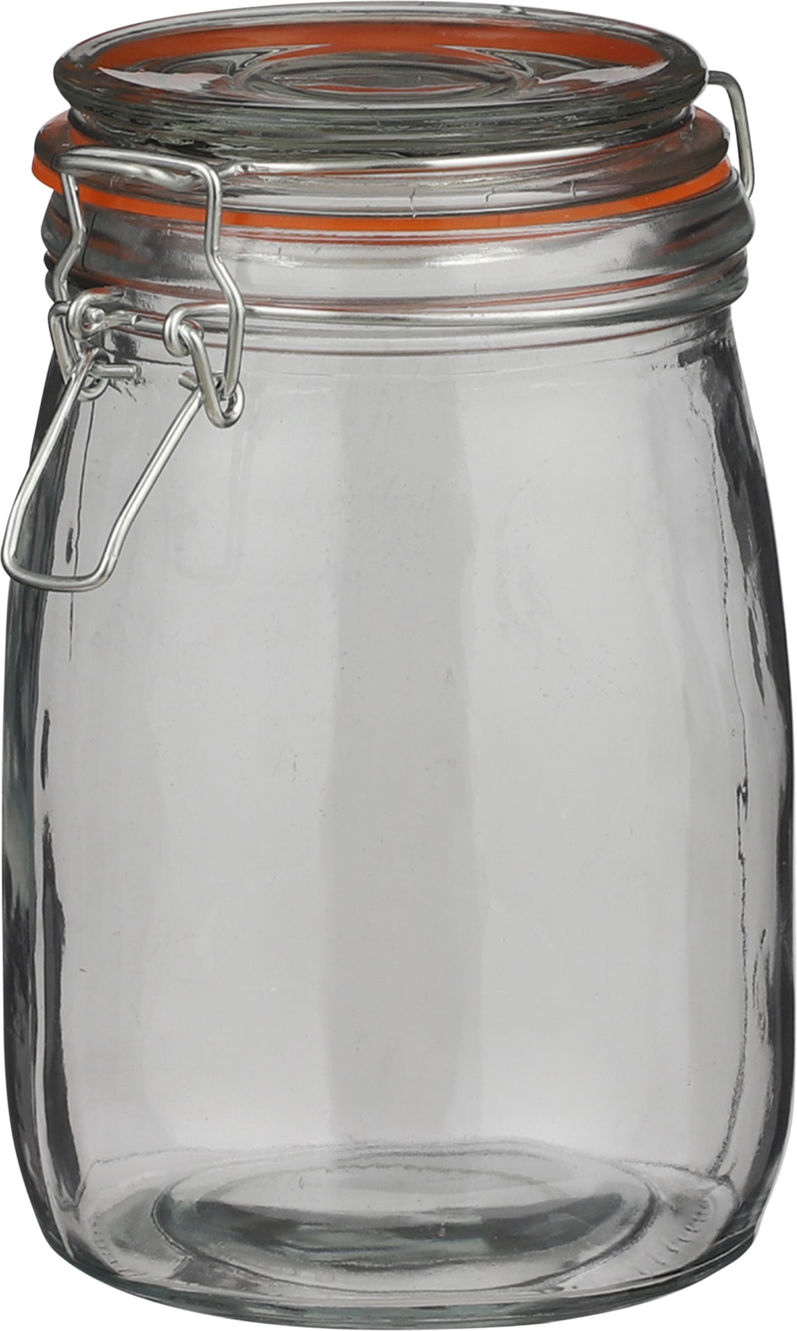 Mica Decorations voorraadpot transparant D 10,5 H 16,5 cm