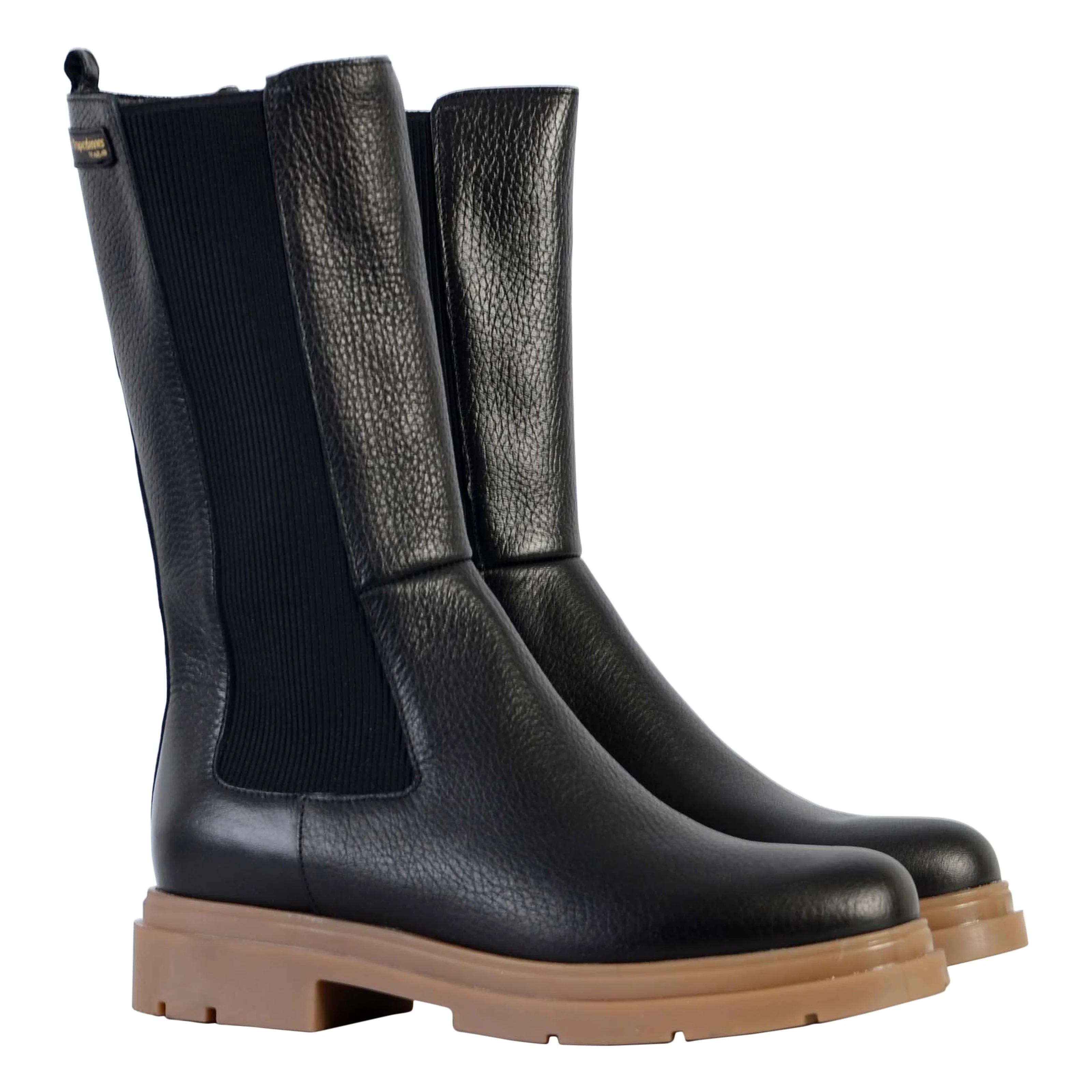 Bottine cuirsaddie | Noir