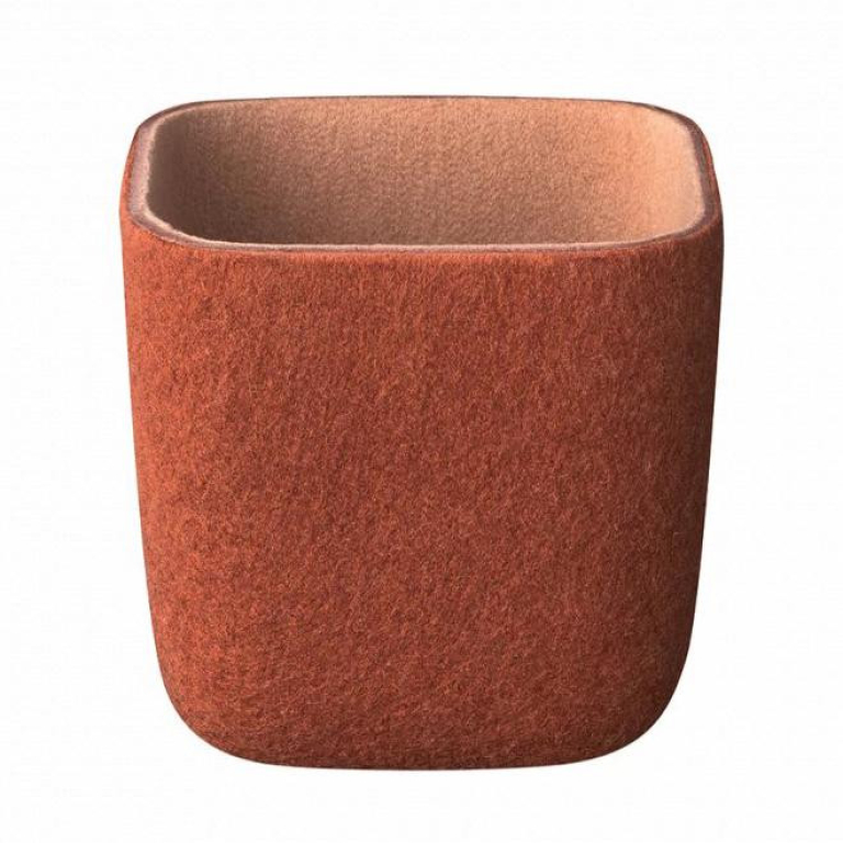 Blomus Herba pennenbakje 10x10x10 Rustic Brown/Tan