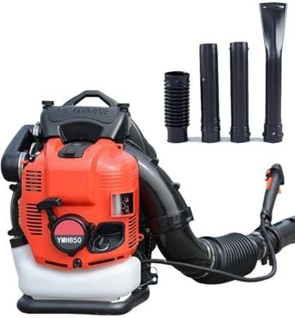 Benzine Rugzak Bladblazer - 1000cc - 4-Takt - 12Pk - Met Cruise Control - 2.0L Tank - Rood