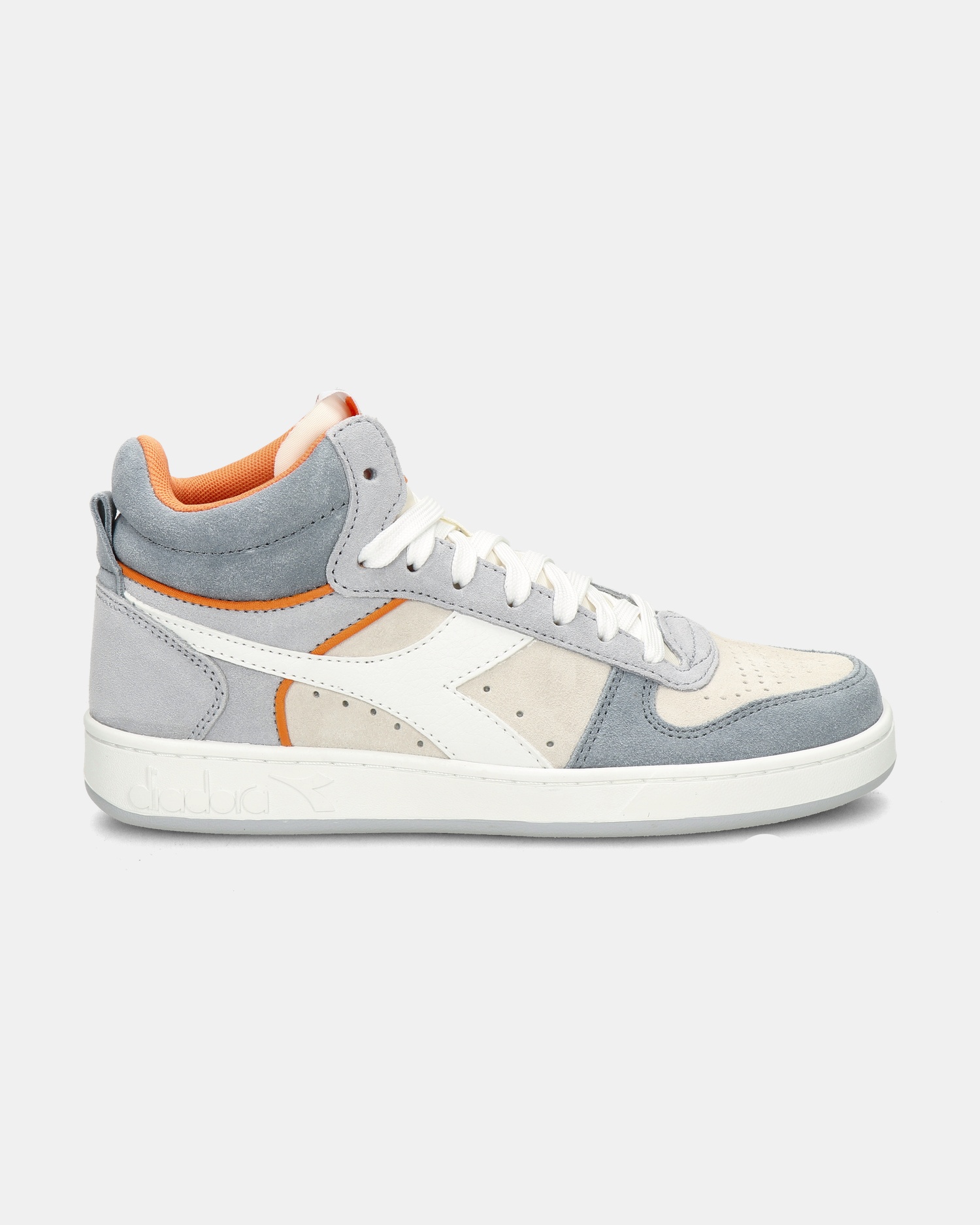 Diadora Magic Basket Mid Hoge sneakers  - blauw