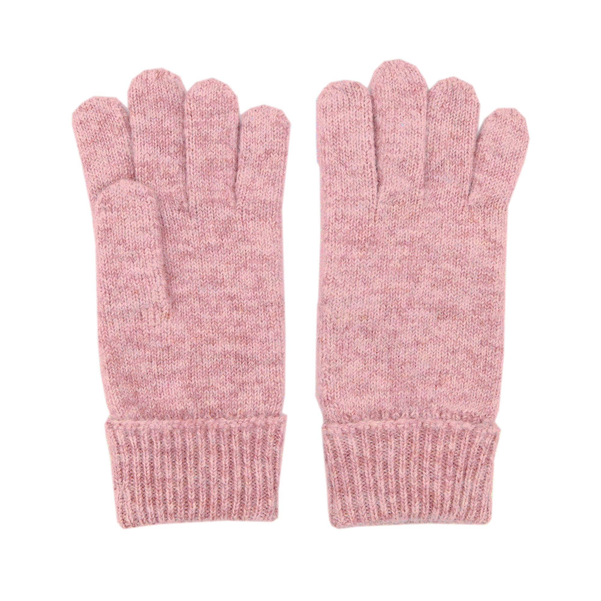 MAXIMO Strickhandschuhe , Fingerhandschuhe, extra lange Strickbündchen, unifarben