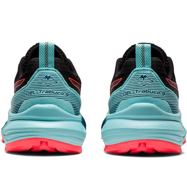 Chaussure trail ASICS GEL-TRABUCO 9 W BLACK/BLAZING CORAL