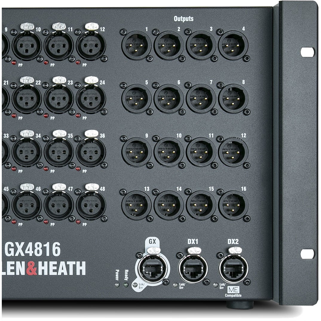 Allen & Heath GX4816 48/16 audio rack voor dLive, SQ en Avantis