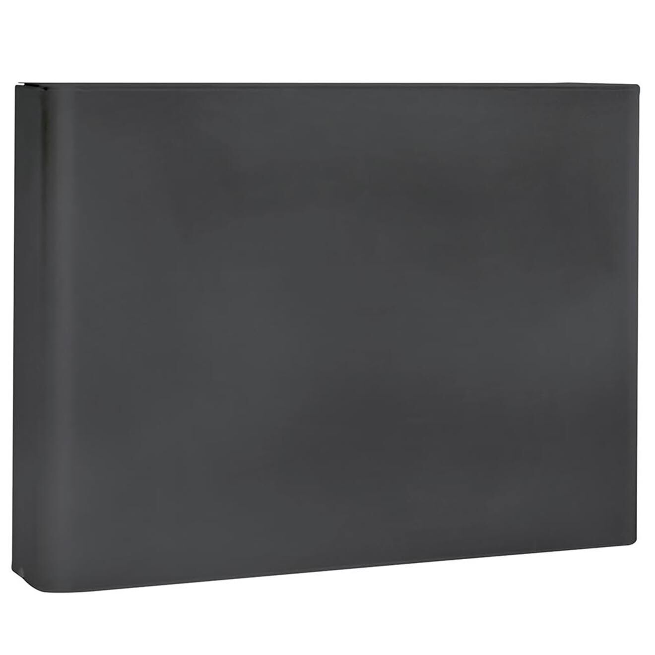 Serralunga Grand pot rectangulaire anthracite - 93.5x70x26.5 cm